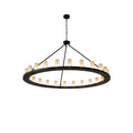Meyda Lighting 72 Inch 24 Light Semi Flush Mount Cp251200