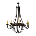 Meyda Lighting 42 Inch 8 Light Semi Flush Mount Cp251302