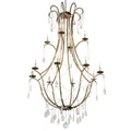 Meyda Lighting 54 Inch 12 Light Semi Flush Mount Cp251307