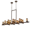 Meyda Lighting 72 Inch 16 Light Linear Suspension Light Cp251375