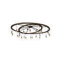 Meyda Lighting 95 Inch 24 Light Semi Flush Mount Cp251392