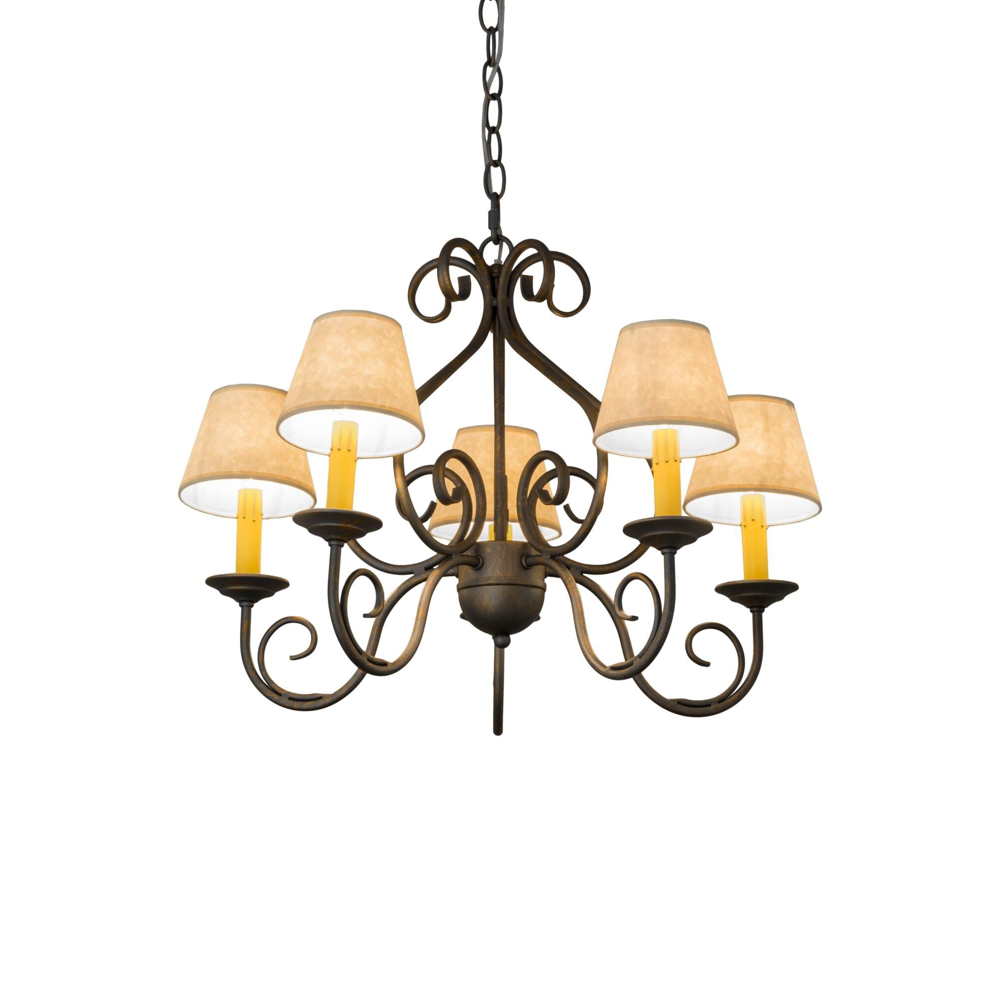 Meyda Lighting 22 Inch 5 Light Mini Chandelier Cp251396