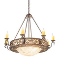 Meyda Lighting Delano 42 Inch 3 Light Led Chandelier Cp744323