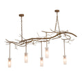 Meyda Lighting 72 Inch 5 Light Semi Flush Mount Cp252072