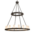 Meyda Lighting 48 Inch 16 Light Semi Flush Mount Cp252105
