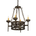 Meyda Lighting 24 Inch 4 Light Chandelier Cp252182
