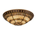 Meyda Lighting 28 Inch 4 Light Flush Mount Cp252186
