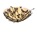 Meyda Lighting Espe 40 Inch 4 Light Semi Flush Mount Cp746065