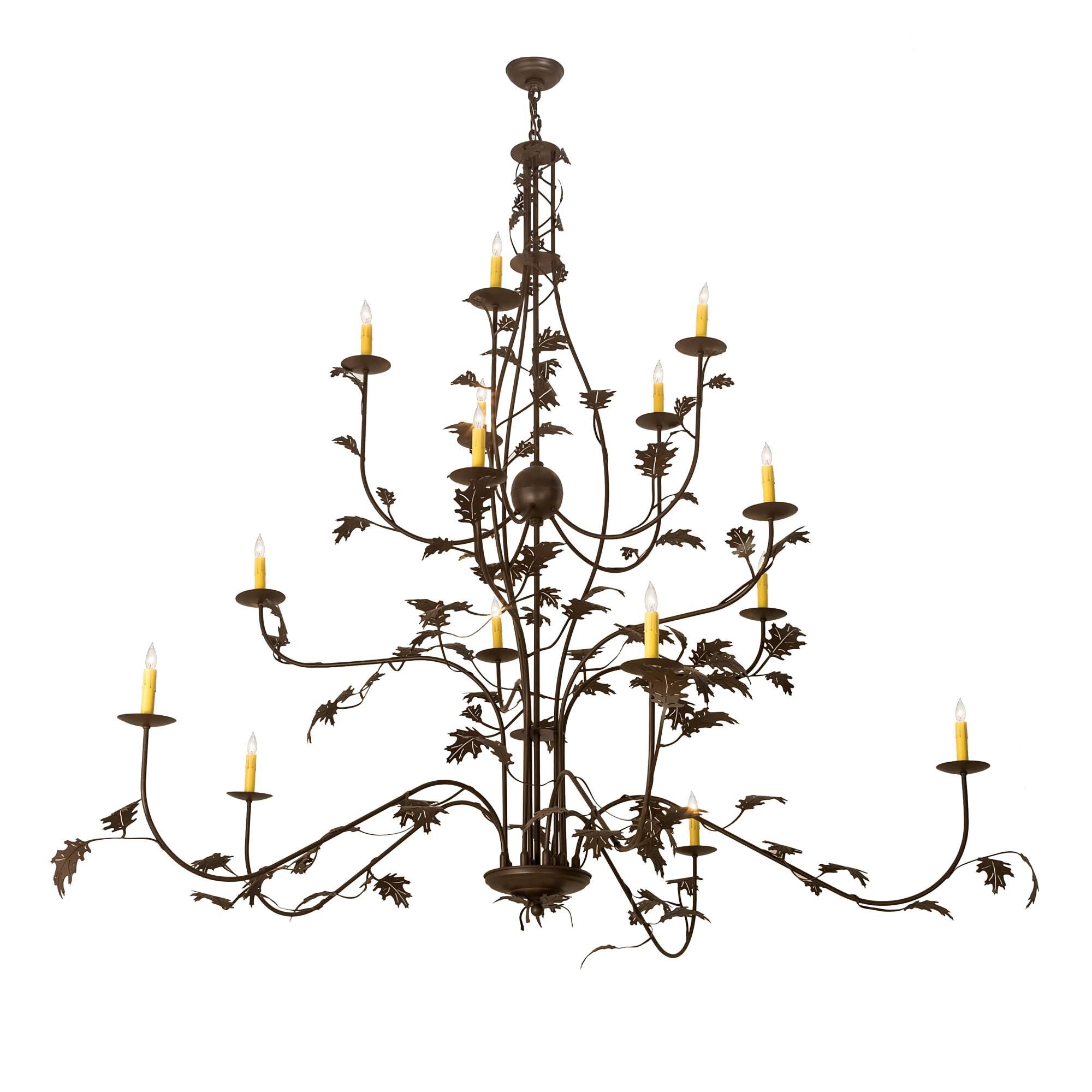 Meyda Lighting 72 Inch 15 Light Semi Flush Mount Cp252321