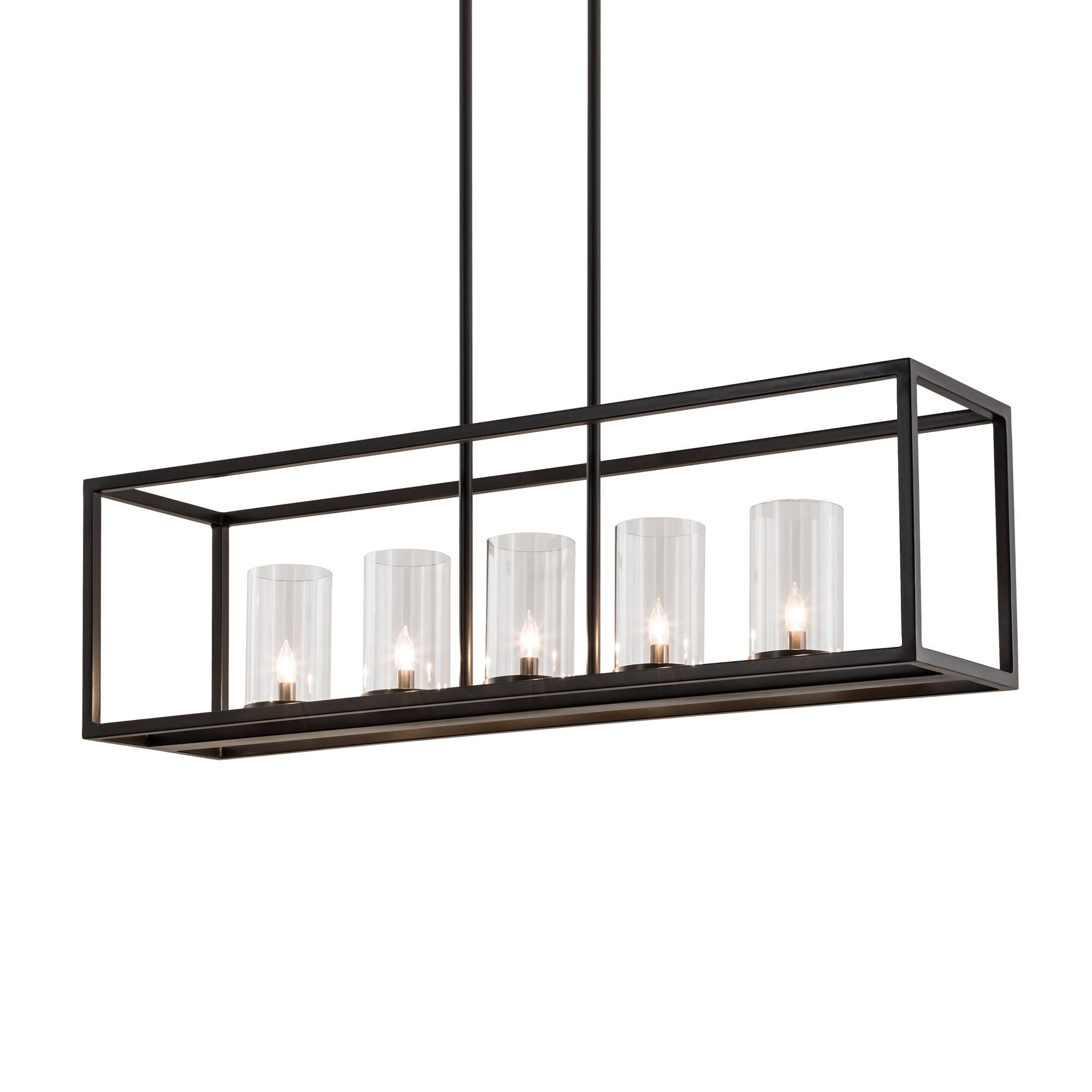 Meyda Lighting 48 Inch 5 Light Linear Suspension Light Cp252332