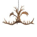Meyda Lighting 64 Inch 8 Light Semi Flush Mount Cp252429