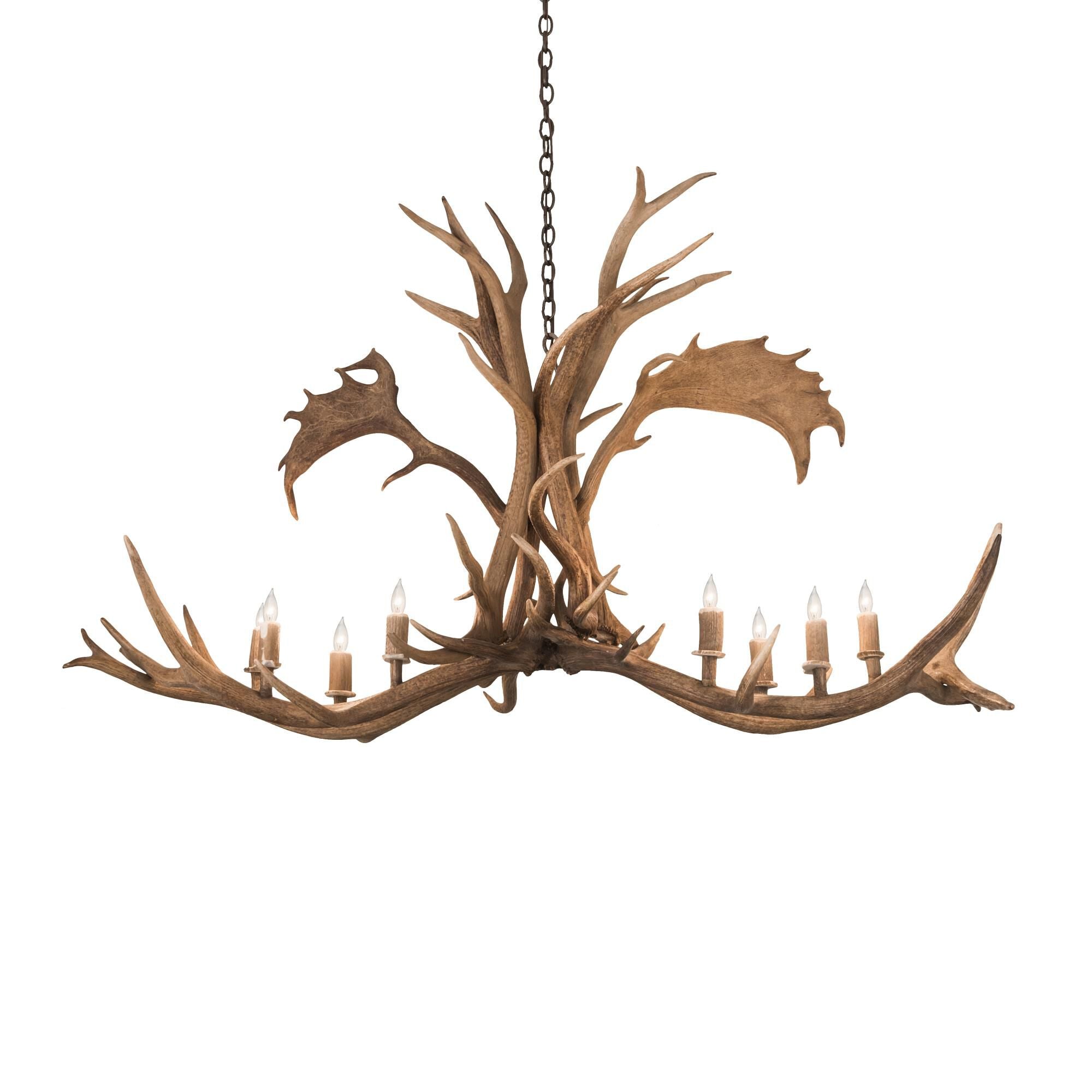 Meyda Lighting 64 Inch 8 Light Semi Flush Mount Cp252429