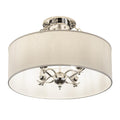 Meyda Lighting Cilindro 24 Inch 4 Light Semi Flush Mount Cp746076