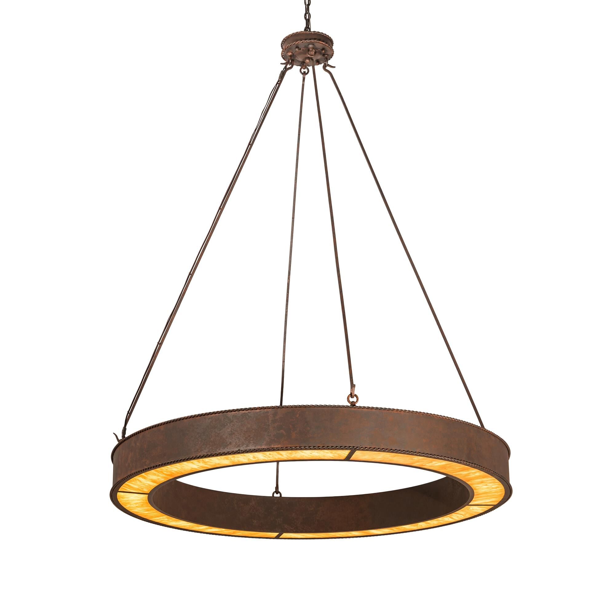 Meyda Lighting 60 Inch 1 Light Led Semi Flush Mount Cp252495