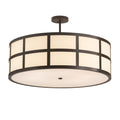 Meyda Lighting 36 Inch 6 Light Semi Flush Mount Cp252527