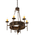 Meyda Lighting Lorenzo 30 Inch 6 Light Chandelier Cp744309