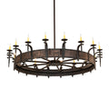 Meyda Lighting Costello 72 Inch 2 Light Chandelier Cp744119