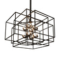 Meyda Lighting Kitzi Box 102 Inch Large Pendant Cp745522