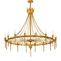Meyda Lighting Amaury 56 Inch 3 Light Chandelier Cp744437