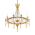 Meyda Lighting Amaury 36 Inch 10 Light Chandelier Cp744409