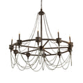 Meyda Lighting Marcie 60 Inch 4 Light Chandelier Cp744499