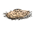 Meyda Lighting Espe 55 Inch 8 Light Semi Flush Mount Cp746088