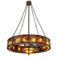 Meyda Lighting Whispering Pines 52 Inch 16 Light Chandelier Cp744524