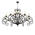 Meyda Lighting Sienna 72 Inch 8 Light Chandelier Cp744353