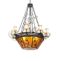 Meyda Lighting Whispering Pines 60 Inch 16 Light Chandelier Cp744536
