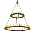 Meyda Lighting Loxley 72 Inch 4 Light Chandelier Cp744583