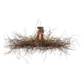 Meyda Lighting Twigs 36 Inch 8 Light Semi Flush Mount Cp746105