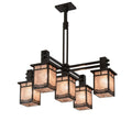 Meyda Lighting Roylance 51 Inch 6 Light Chandelier Cp744253