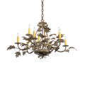 Meyda Lighting Oak Leaf 32 Inch 8 Light Chandelier Cp744137