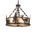 Meyda Lighting Wildlife At Dusk 26 Inch Large Pendant Cp745284