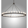 Meyda Lighting Loxley 96 Inch 8 Light Chandelier Cp744439