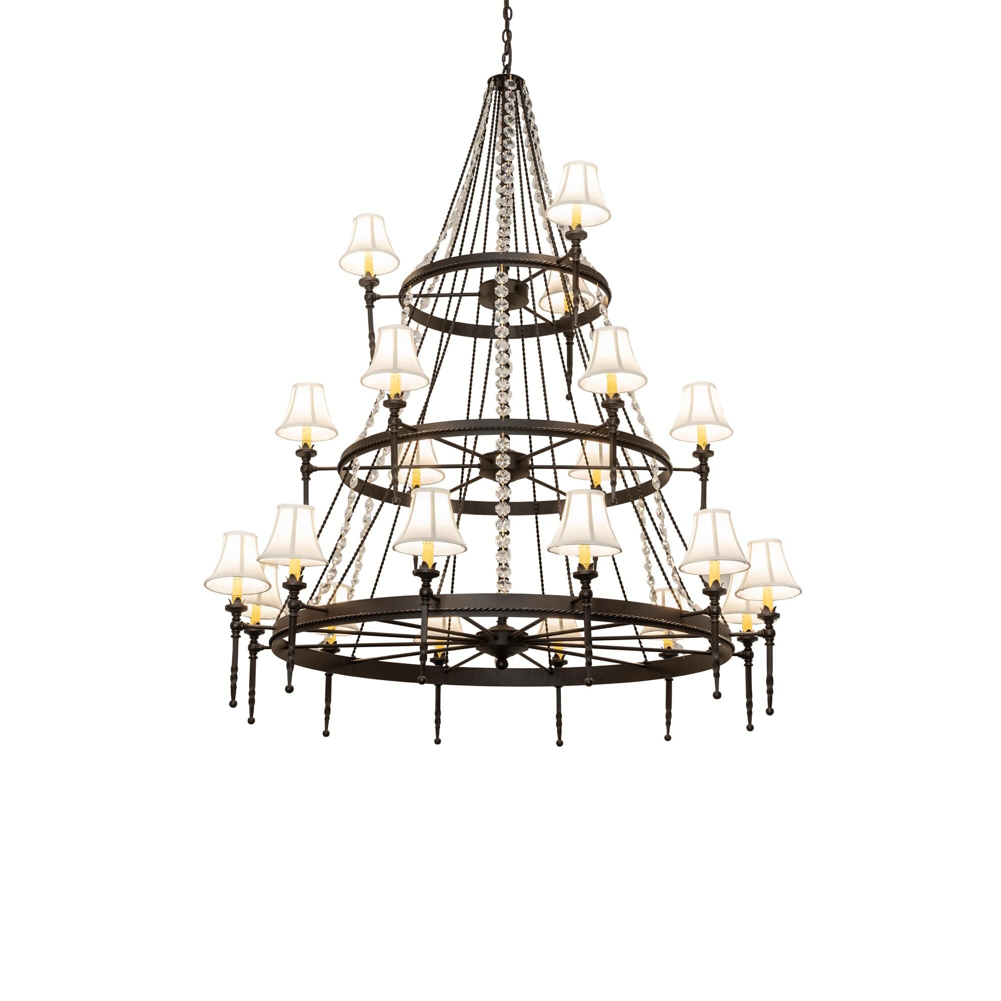 Meyda Lighting Amaury 56 Inch 8 Light Chandelier Cp744531