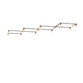Meyda Lighting Pronograde 172 Inch 11 Light Led Flush Mount Cp779884