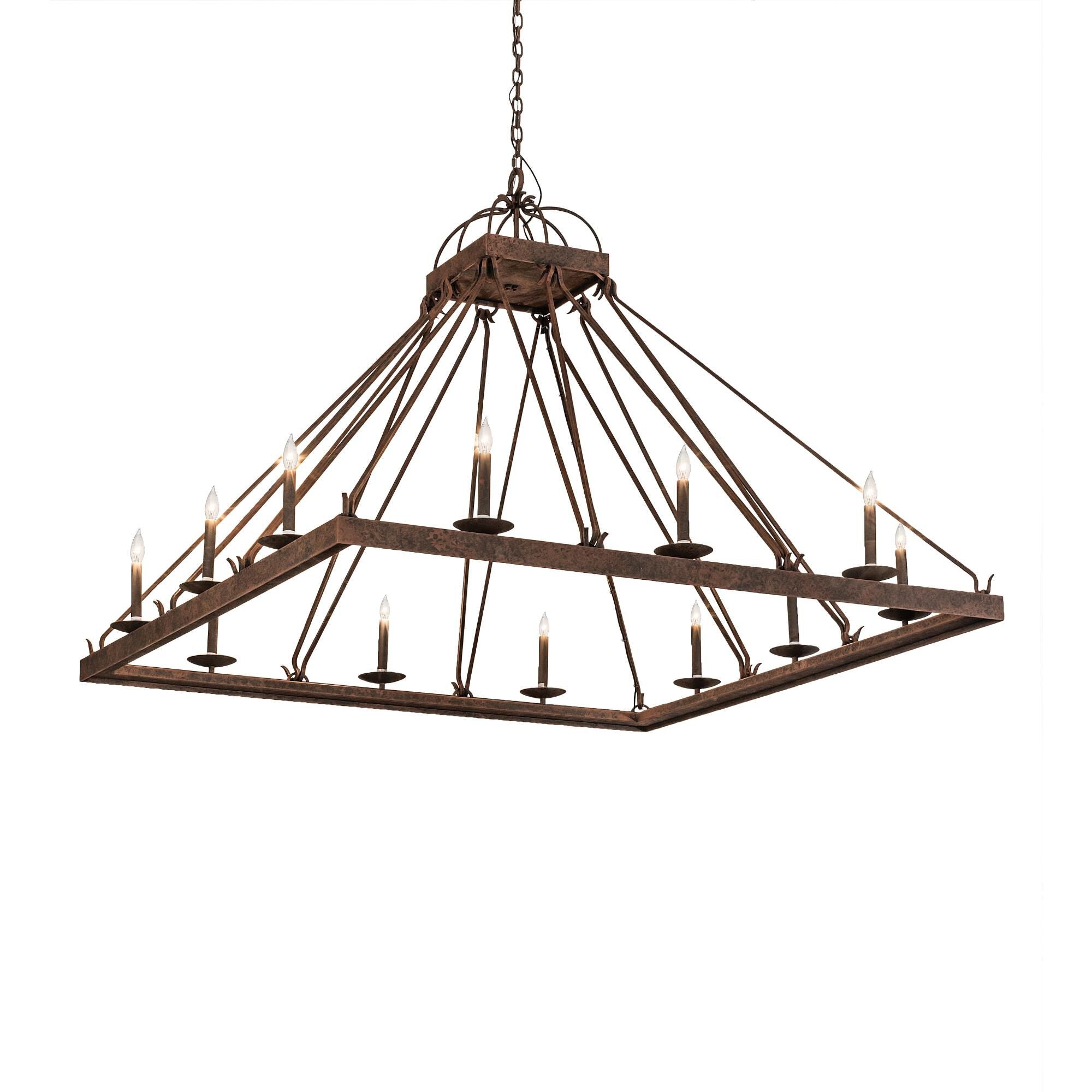 Retreat 85 Inch 3 Light Chandelier