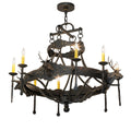 Meyda Lighting Stag 40 Inch Chandelier Cp744278
