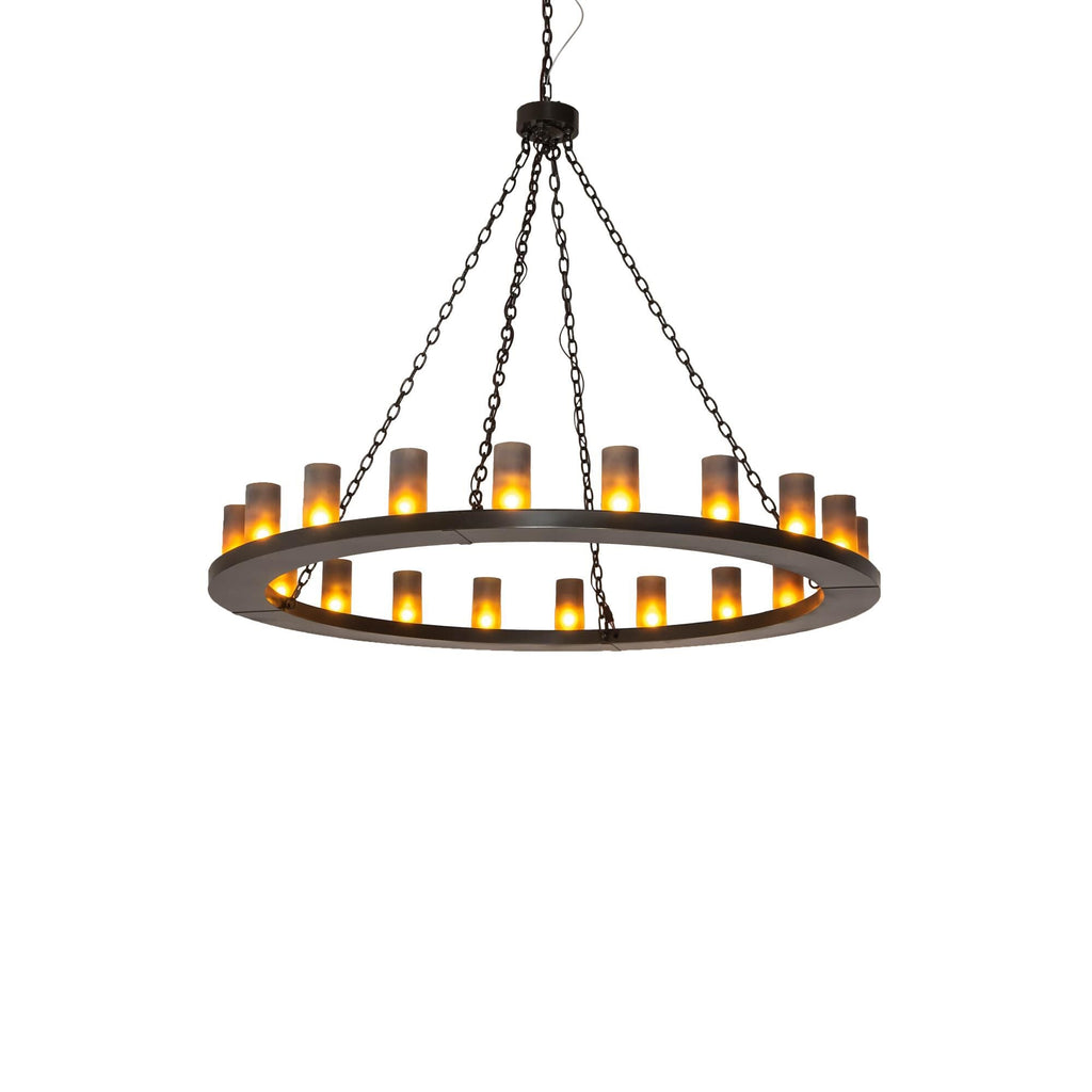 Loxley 60 Inch 10 Light Chandelier