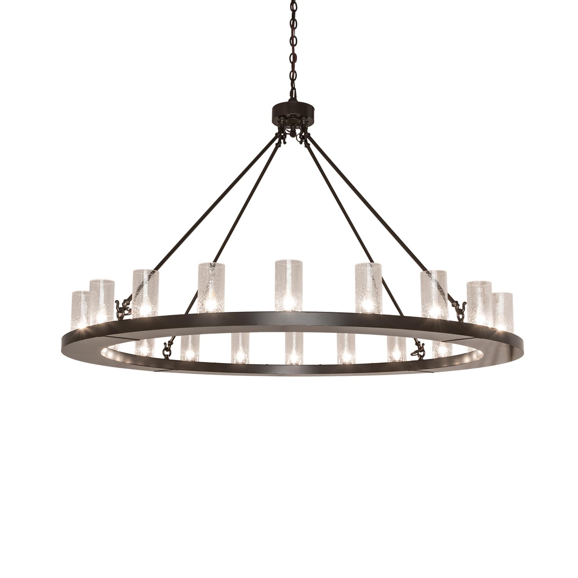Loxley 60 Inch 8 Light Chandelier