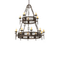 Meyda Lighting Toscano 48 Inch 4 Light Chandelier Cp744506