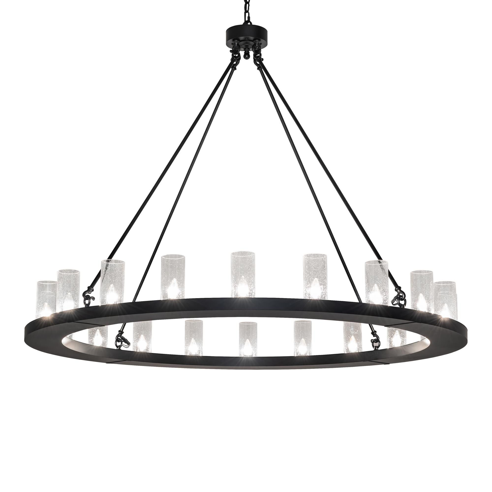 Loxley 60 Inch 10 Light Chandelier
