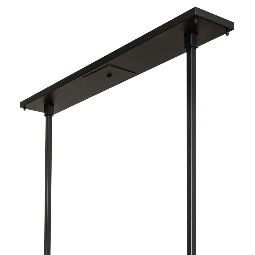 Meyda Lighting Affinity 59 Inch 6 Light Led Linear Suspension Light Cp780112