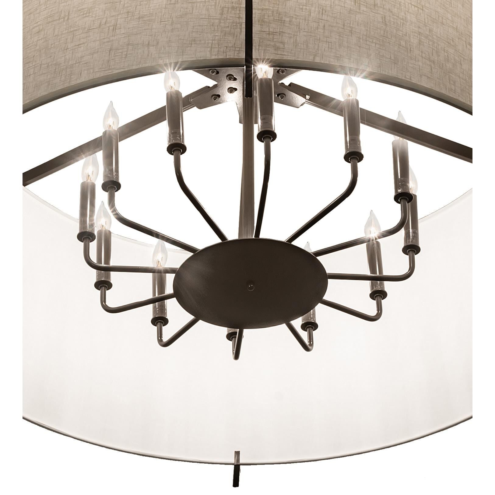 Meyda Lighting Cilindro 40 Inch Led Large Pendant Cp780148