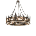 Meyda Lighting Tall Pines 56 Inch 16 Light Chandelier Cp744443