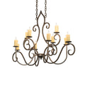 Clifton 48 Inch 10 Light Chandelier