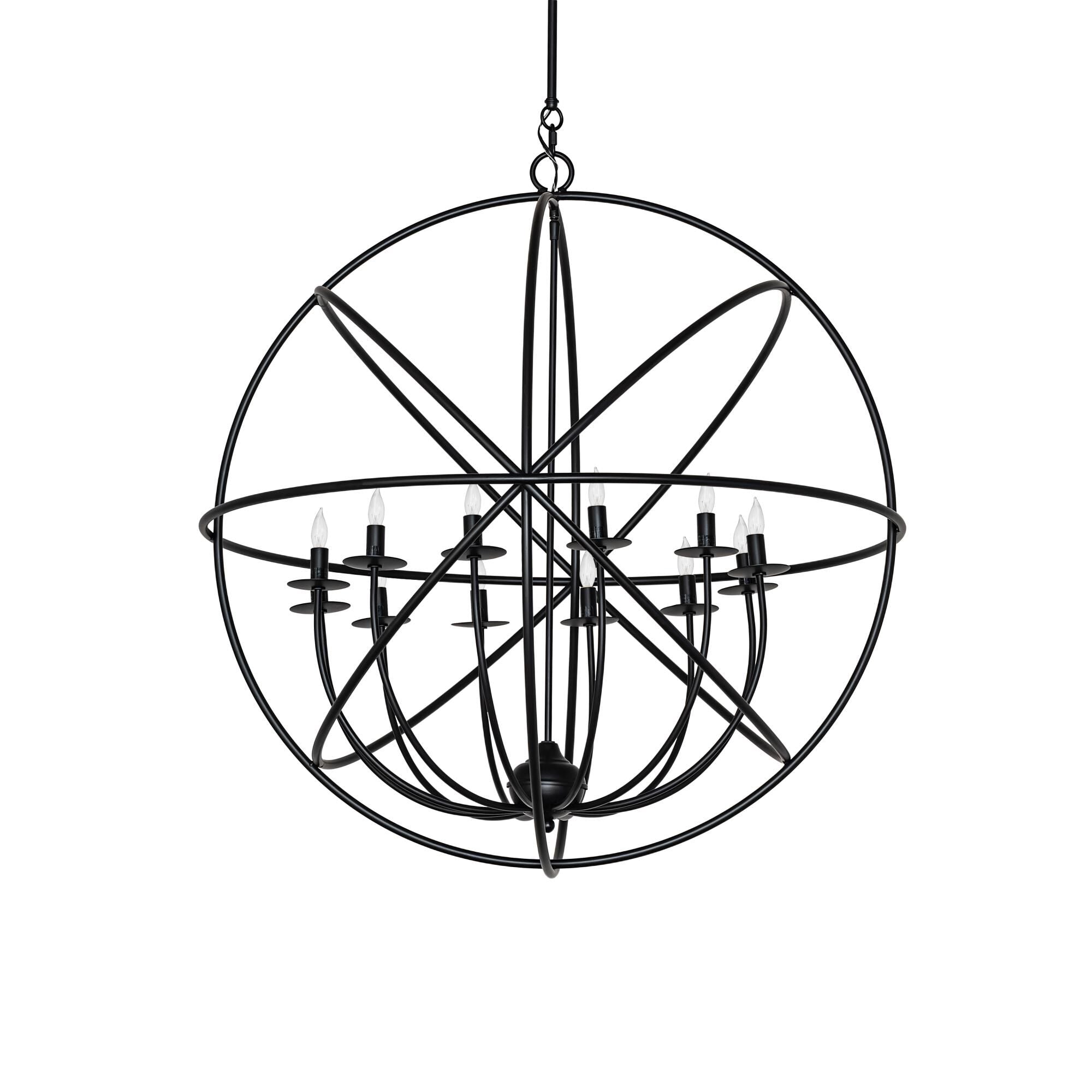 Meyda Lighting Atom Enerjisi 36 Inch 12 Light Chandelier Cp779799