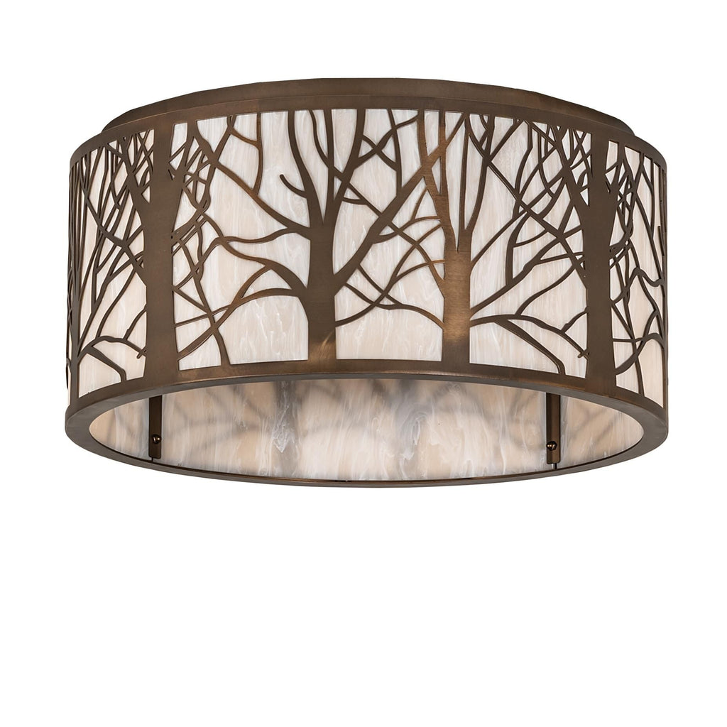 Meyda Lighting Branches 20 Inch 4 Light Flush Mount Cp779911