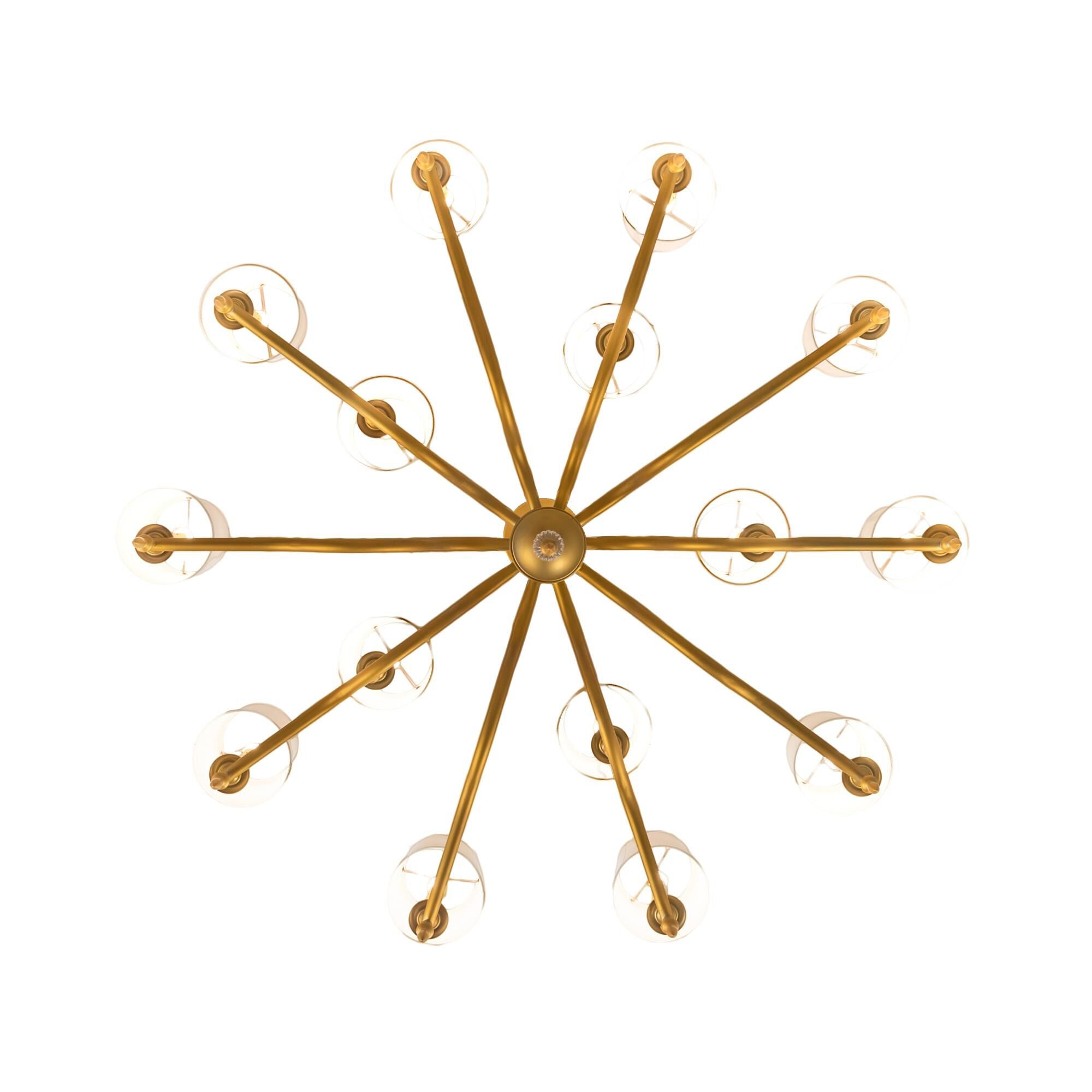 Meyda Lighting Toby 52 Inch 15 Light Chandelier Cp779764